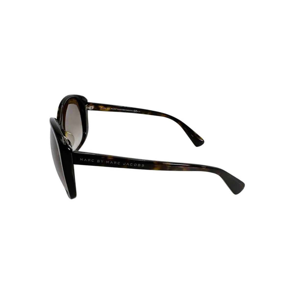 マークバイマークジェイコブス MARC BY MARC JACOBS サングラス
 サングラス セルフレーム 59□14 135 プラスチック MMJ147/F/S ブラック×ブラウン 【SS】
 【中古】