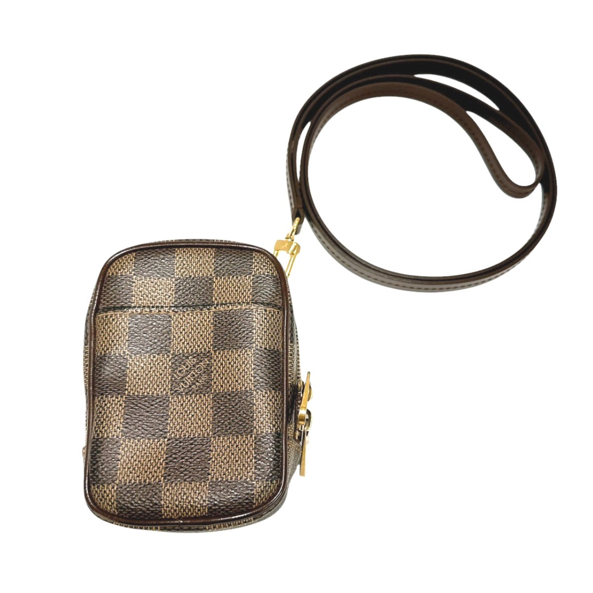 ルイヴィトン LOUIS VUITTON ショルダーバッグ
 ポーチ ダミエ オカピGM ダミエキャンバス Ｎ61737 ブラウン LV
 【SS】
 【中古】