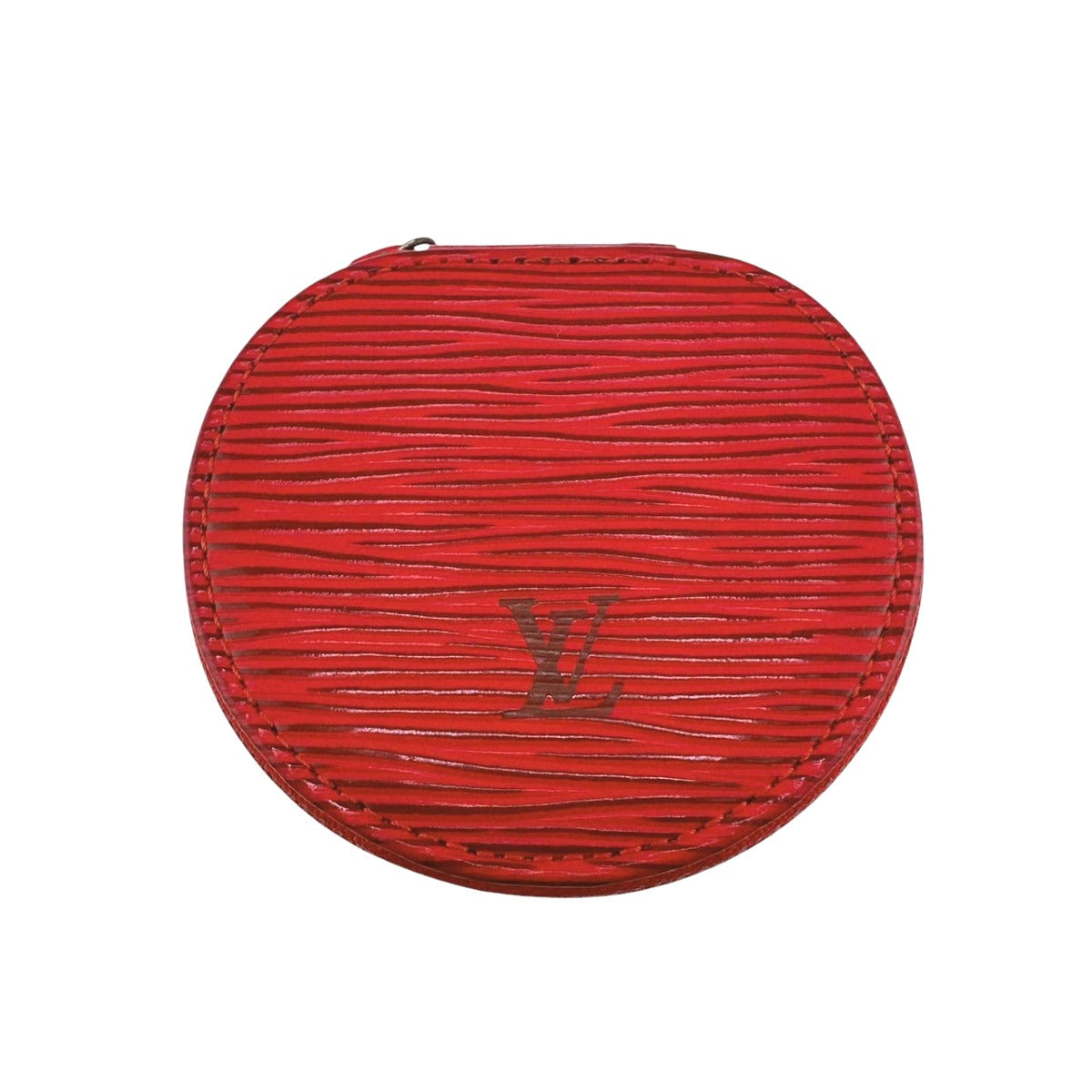 ルイヴィトン LOUIS VUITTON その他小物
 宝石ケース エピ エクランビジュー エピレザー M48227 スティリアンレッド LV
 【SS】
 【中古】