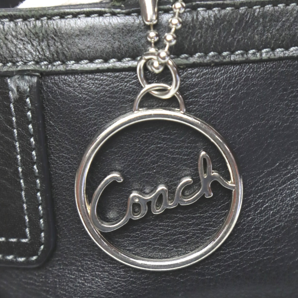 コーチ COACH トートバッグ
 トートバッグ ギャラリートート レザー F13759 ブラック 【SS】
 【中古】