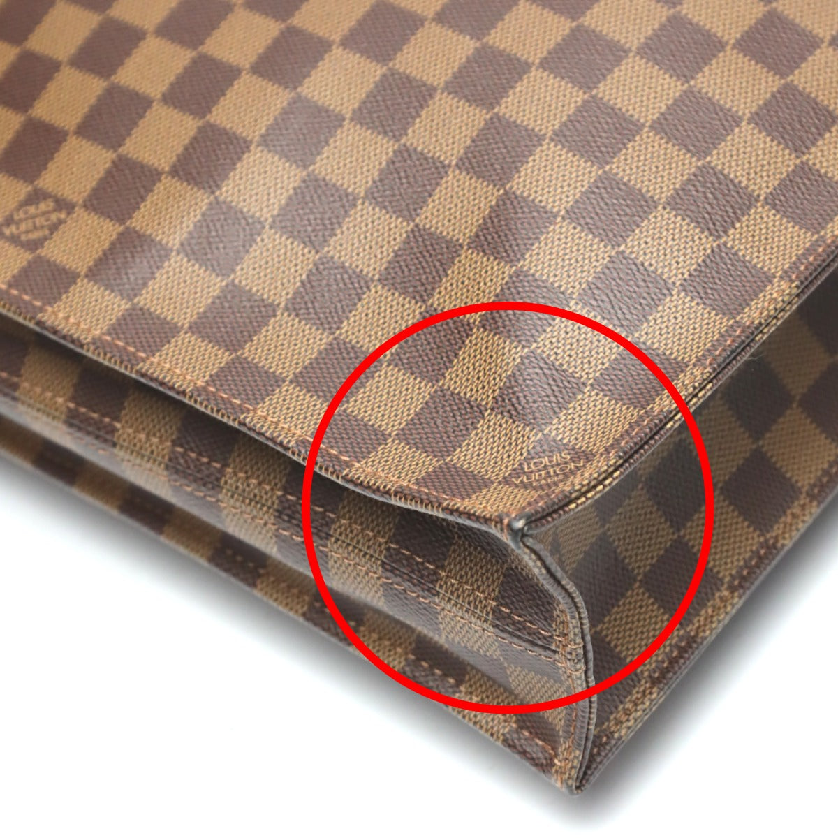 ルイヴィトン LOUIS VUITTON ハンドバッグ
 トートバッグ ダミエ サックプラ ダミエキャンバス N51140 エベヌ LV
 【SS】
 【中古】