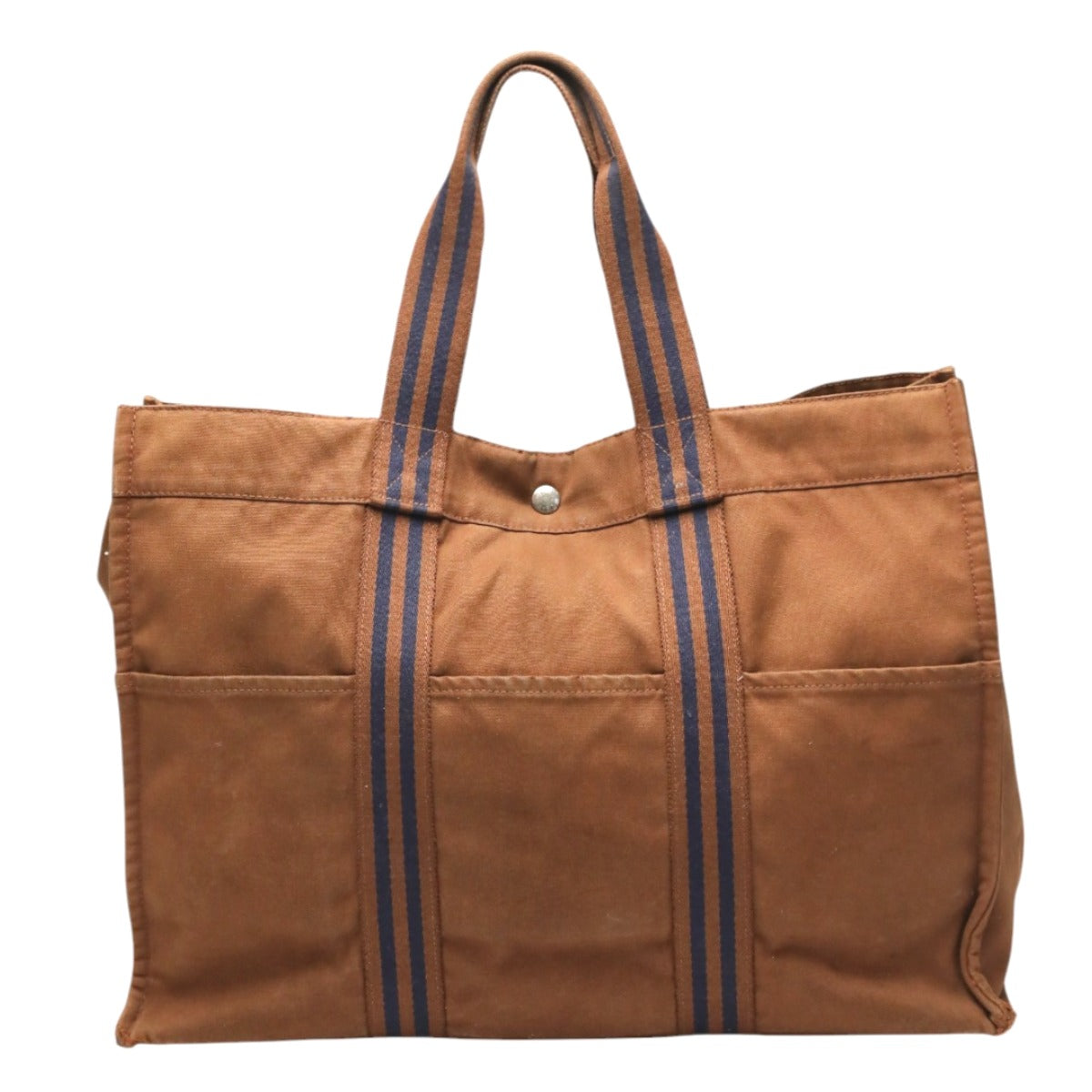 エルメス HERMES トートバッグ
 ハンドバッグ キャンバス フールトゥGM キャンバス ブラウン 【SS】
 【中古】