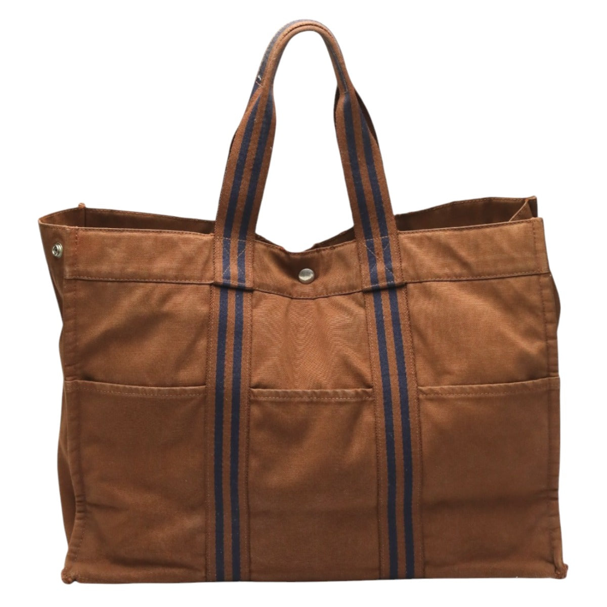 エルメス HERMES トートバッグ
 ハンドバッグ キャンバス フールトゥGM キャンバス ブラウン 【SS】
 【中古】