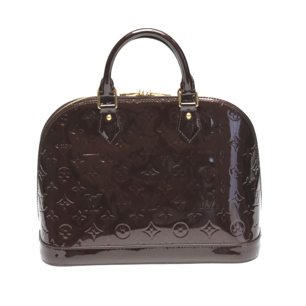 ルイヴィトン LOUIS VUITTON ハンドバッグ
 ハンドバッグ ヴェルニ  アルマPM モノグラムヴェルニ M91611 ワインレッド LV
 【SS】
 【中古】