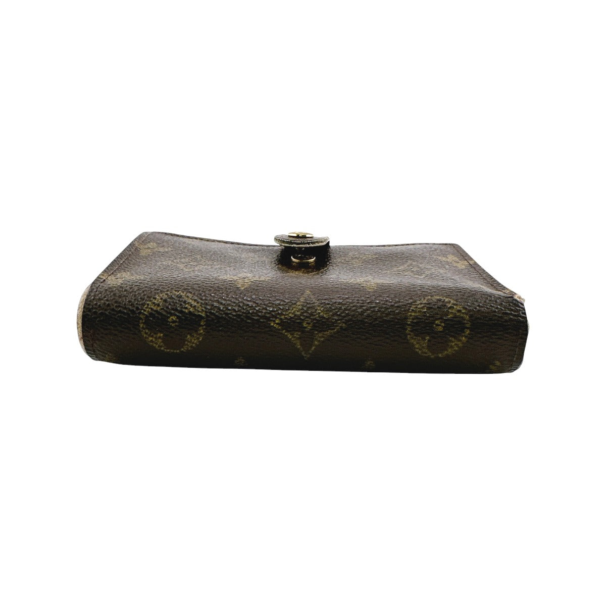 ルイヴィトン LOUIS VUITTON 長財布
 がま口財布 モノグラム ポルトフォイユ・ヴェエノワ モノグラムキャンバス M61674 ブラウン LV
 【SS】
 【中古】