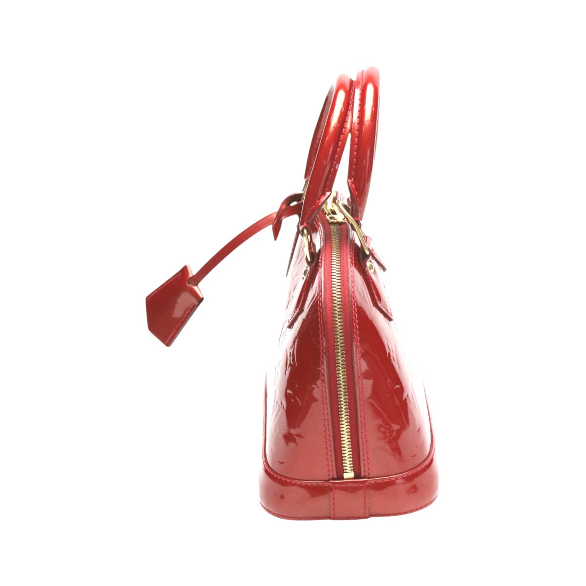 ルイヴィトン LOUIS VUITTON ハンドバッグ
 2WAYバッグ モノグラム アルマBB モノグラムヴェルニ M90174 レッド LV
 【SS】
 【中古】