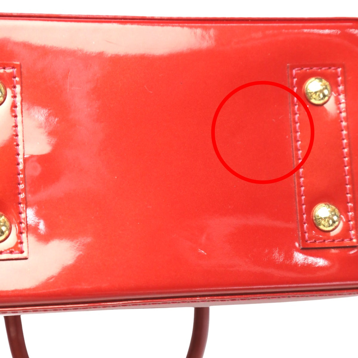 ルイヴィトン LOUIS VUITTON ハンドバッグ
 2WAYバッグ モノグラム アルマBB モノグラムヴェルニ M90174 レッド LV
 【SS】
 【中古】