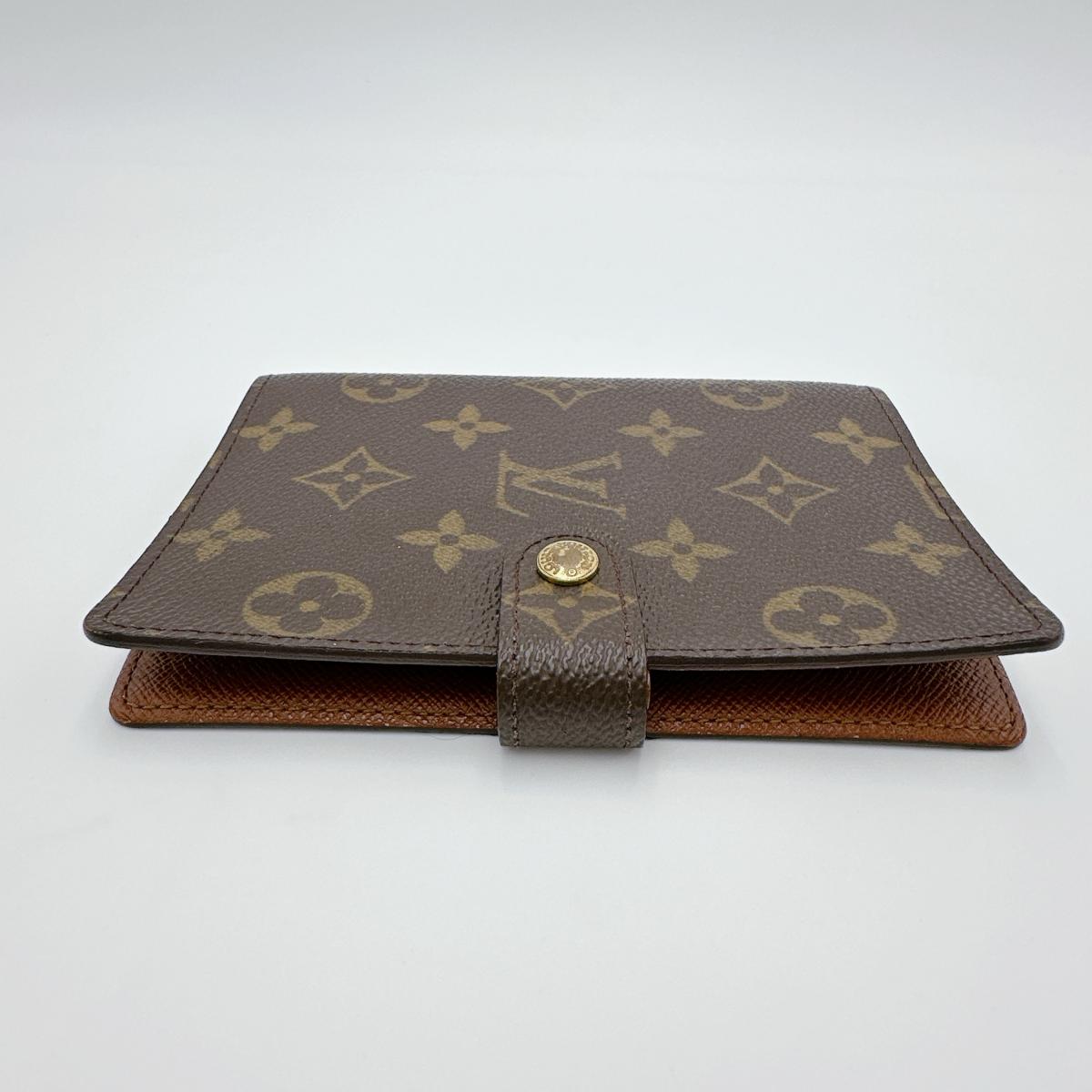 ルイヴィトン LOUIS VUITTON 手帳カバー
 手帳ケース モノグラム アジェンダPM モノグラムキャンバス R20005 ブラウン LV
 【SS】
 【中古】