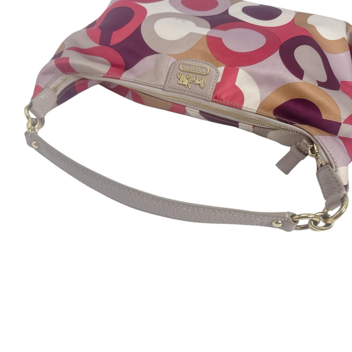 コーチ COACH ショルダーバッグ
 ハンドバッグ 2WAYバッグ シルク 18630 マルチカラー 【SS】
 【中古】