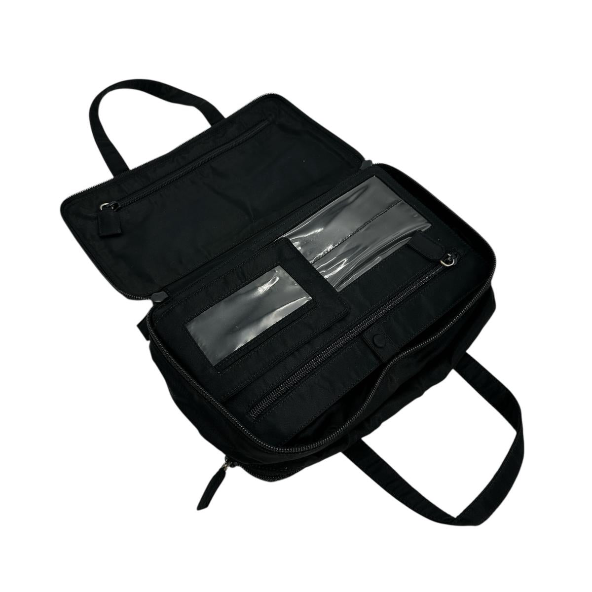 プラダ PRADA ハンドバッグ
 ハンドバック ナイロン ナイロン ブラック 【SS】
 【中古】