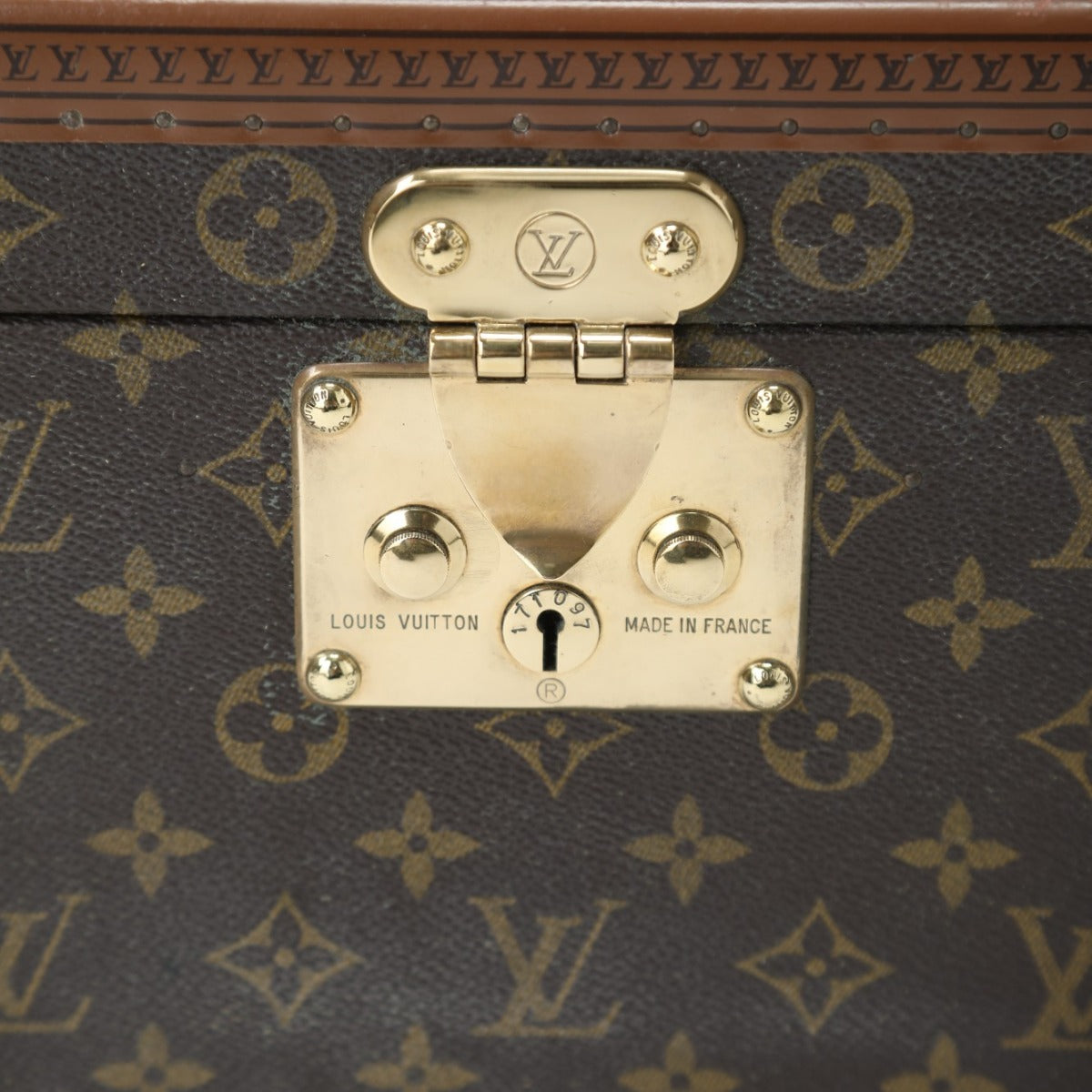 ルイヴィトン LOUIS VUITTON トランク
 アタッシュケース モノグラム ボワットブテイユ モノグラムキャンバス M21822 ブラウン LV
 【SS】
 【中古】