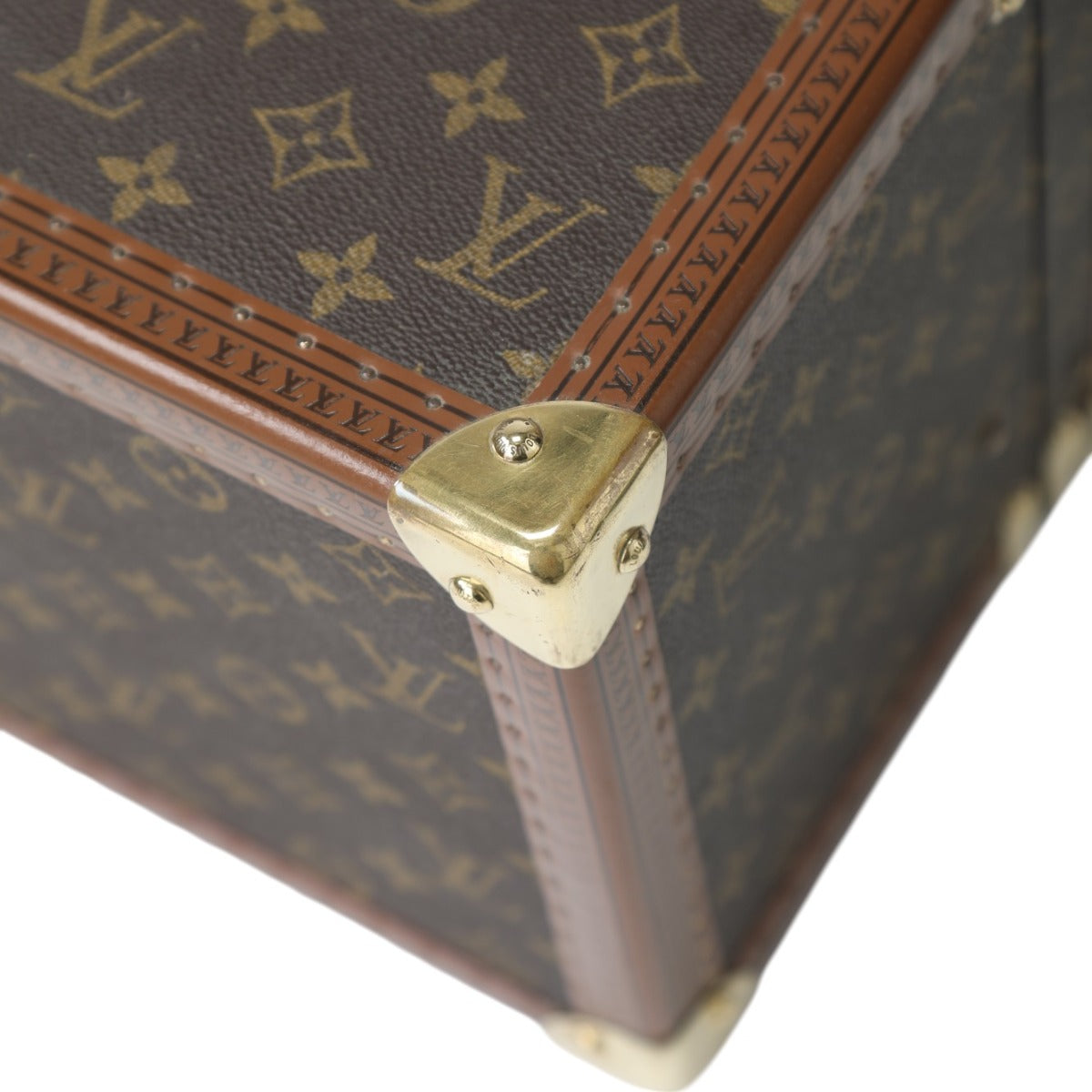 ルイヴィトン LOUIS VUITTON トランク
 アタッシュケース モノグラム ボワットブテイユ モノグラムキャンバス M21822 ブラウン LV
 【SS】
 【中古】