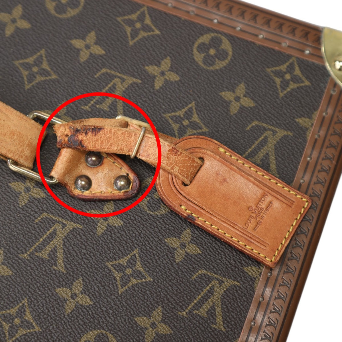 ルイヴィトン LOUIS VUITTON トランク
 アタッシュケース モノグラム ボワットブテイユ モノグラムキャンバス M21822 ブラウン LV
 【SS】
 【中古】