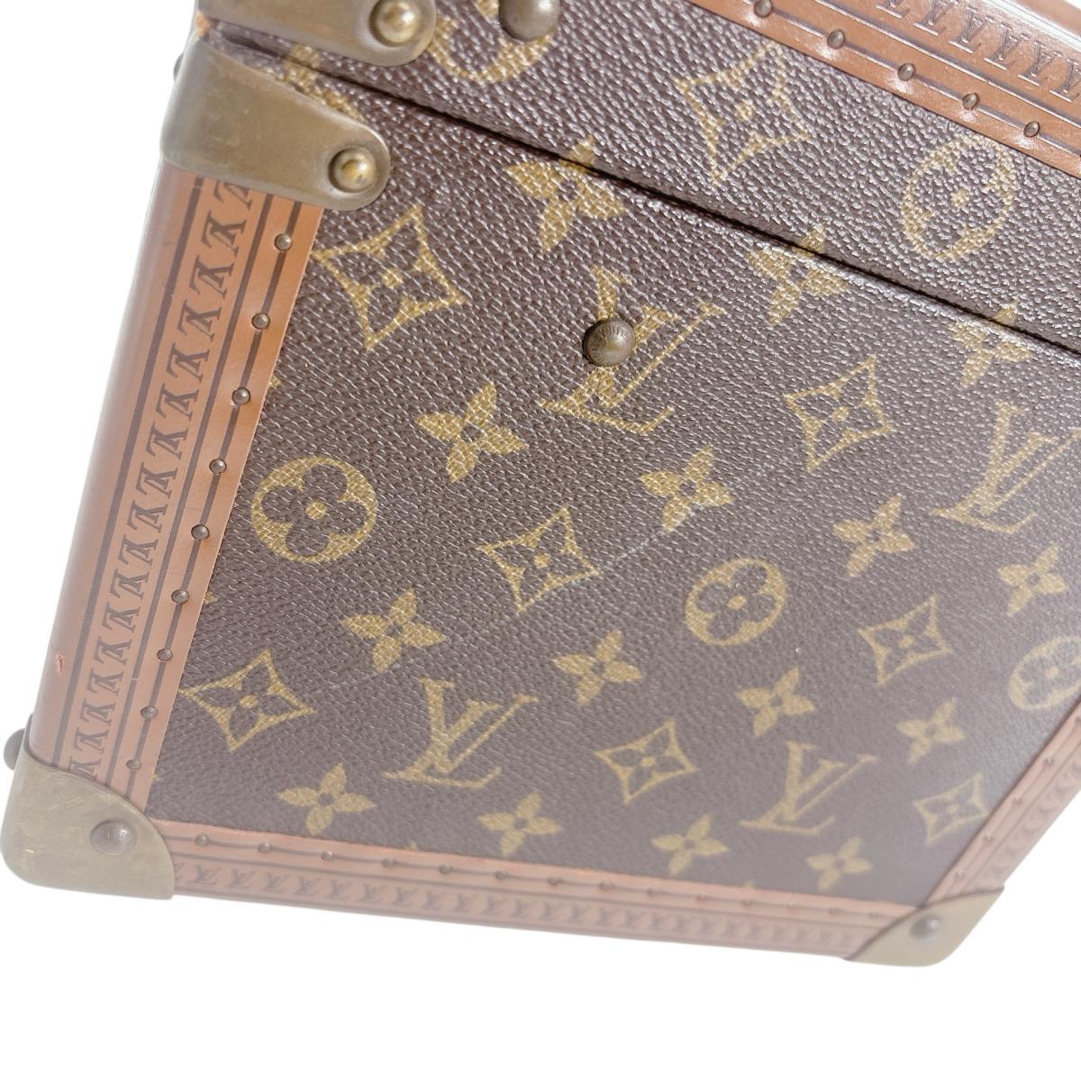 ルイヴィトン LOUIS VUITTON トランク
 アタッシュケース モノグラム ボワットブテイユ モノグラムキャンバス M21822 ブラウン LV
 【SS】
 【中古】