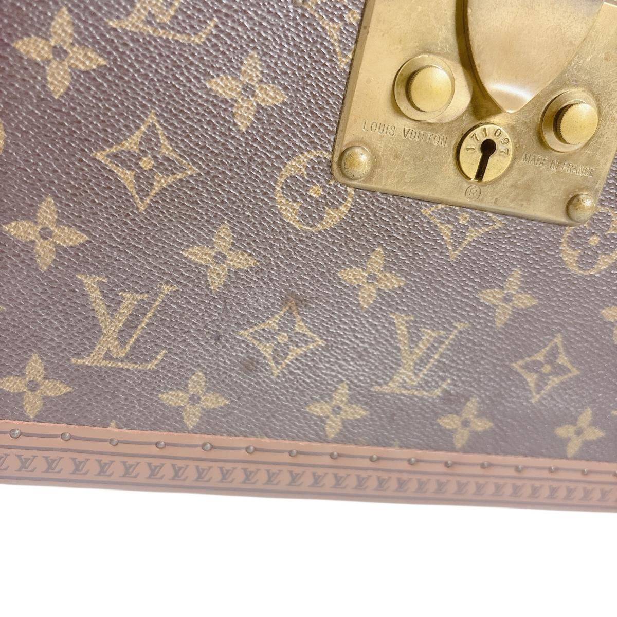 ルイヴィトン LOUIS VUITTON トランク
 アタッシュケース モノグラム ボワットブテイユ モノグラムキャンバス M21822 ブラウン LV
 【SS】
 【中古】