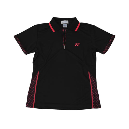 ポロシャツ
 ポロシャツ スリムロングタイプ ヨネックス ポリエステル 20259 ブラック 【SS】
 【中古】