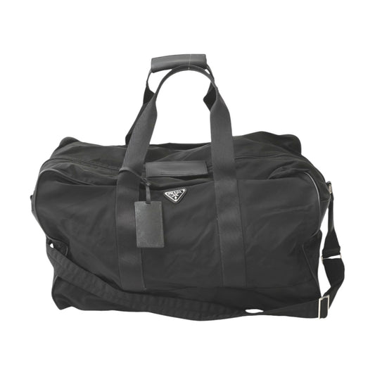 プラダ PRADA ボストンバッグ
 ナイロン 旅行かばん ワンショルダーバック ナイロン VS0352 ブラック 【SS】
 【中古】