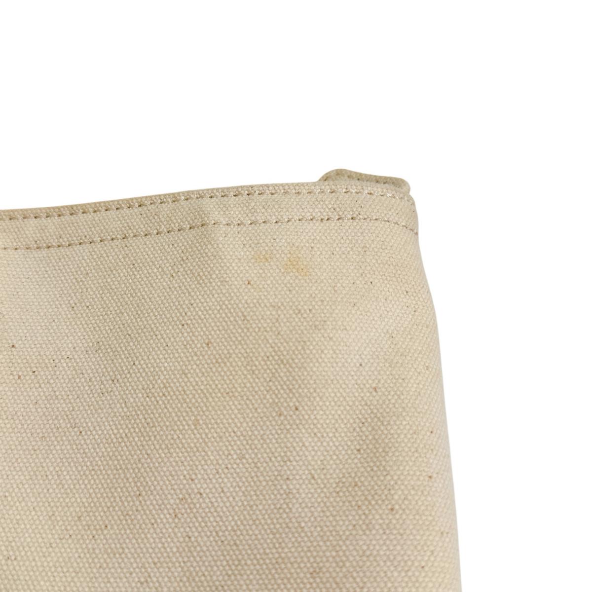 ケイトスペード Kate Spade ハンドバッグ
 トートバッグ ビッグロゴ キャンバス PXRU6572 108 ベージュ 【SS】
 【中古】