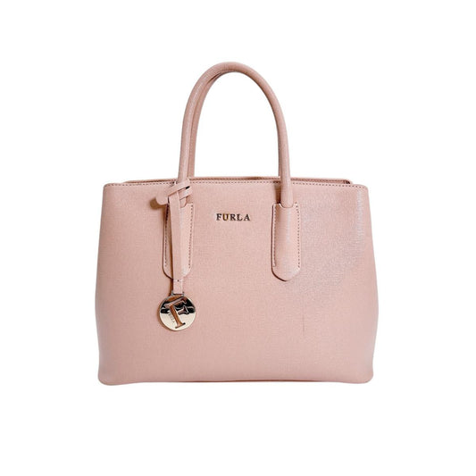 フルラ Furla ハンドバッグ
 型押しレザー テッサ レザー G7280 ピンク 【SS】
 【中古】