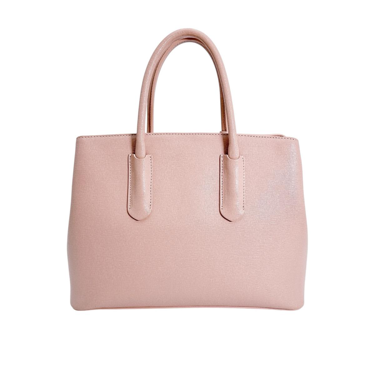 フルラ Furla ハンドバッグ
 型押しレザー テッサ レザー G7280 ピンク 【SS】
 【中古】