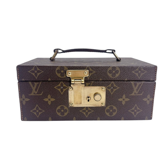 ルイヴィトン LOUIS VUITTON その他小物
 ミニトランク ヴィンテージ ボワットアトゥー モノグラムキャンバス M47236 ブラウン LV
 【SS】
 【中古】