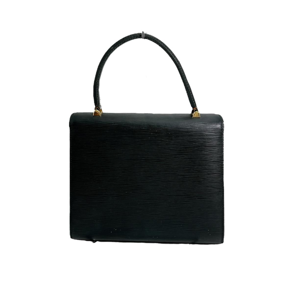 ルイヴィトン LOUIS VUITTON ハンドバッグ
 ハンドバッグ エピ マルゼルブ エピレザー M52372 ブラック LV
 【SS】
 【中古】
