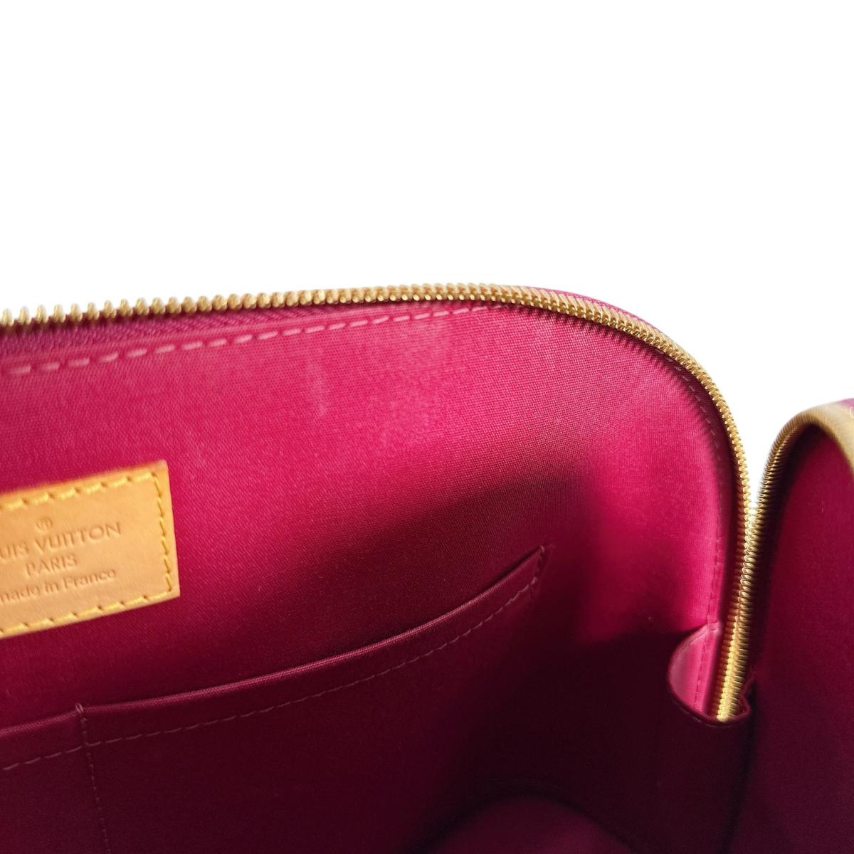 ルイヴィトン LOUIS VUITTON ハンドバッグ
 ショルダーバッグ ヴェルニ  アルマPM モノグラムヴェルニ M91770 ローズアンディン LV
 【SS】
 【中古】