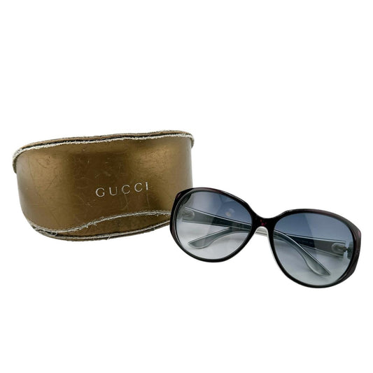 グッチ GUCCI サングラス
 サングラス 59□14 120 プラスチック パープル 【SS】
 【中古】