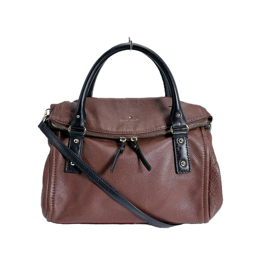 ケイトスペード Kate Spade ハンドバッグ
 2wayバッグ ショルダーストラップ付 レザー ブラウン 【SS】
 【中古】