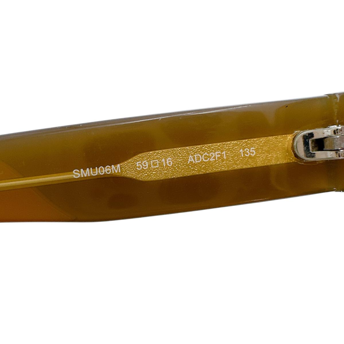 ミュウミュウ MIUMIU サングラス
 サングラス ADC2F1 135 59□16 プラスチック SMU06M ブラウン 【SS】
 【中古】