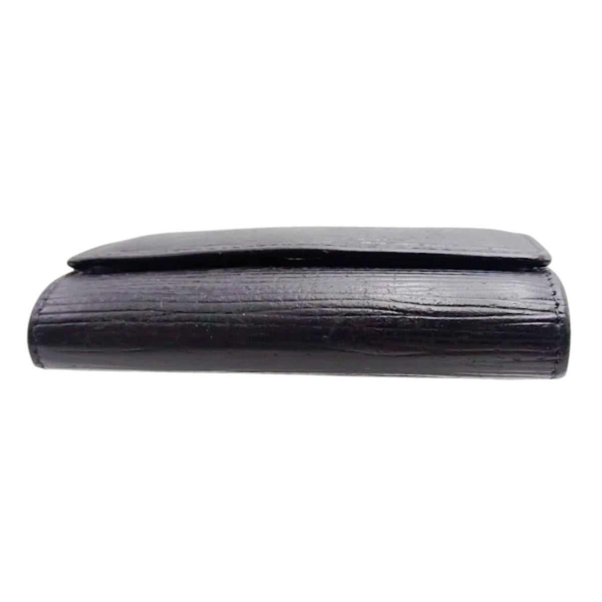 ルイヴィトン LOUIS VUITTON キーケース
 キーケース エピ ミュルティクレ6 エピレザー M63812 ノワール LV
 【SS】
 【中古】