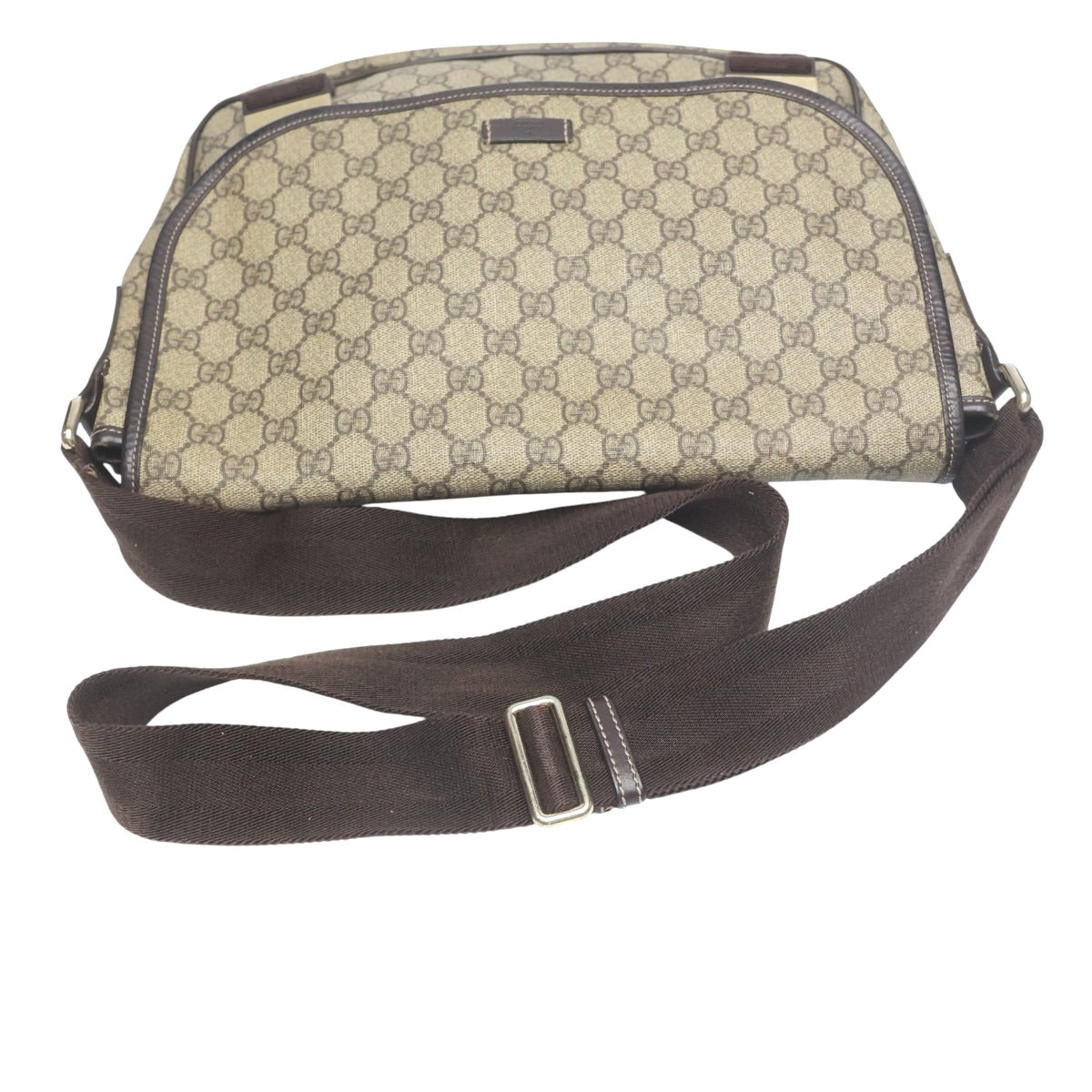 グッチ GUCCI ショルダーバッグ
 ショルダーバッグ GGプラス GGスプリーム GGスプリームキャンバス 201732 ブラウン 【SS】
 【中古】