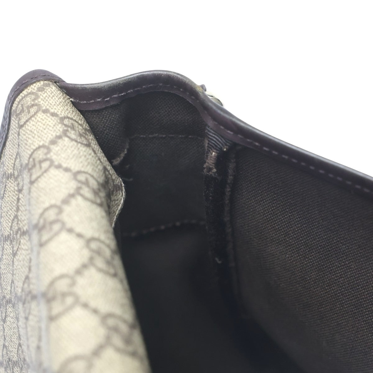 グッチ GUCCI ショルダーバッグ
 ショルダーバッグ GGプラス GGスプリーム GGスプリームキャンバス 201732 ブラウン 【SS】
 【中古】