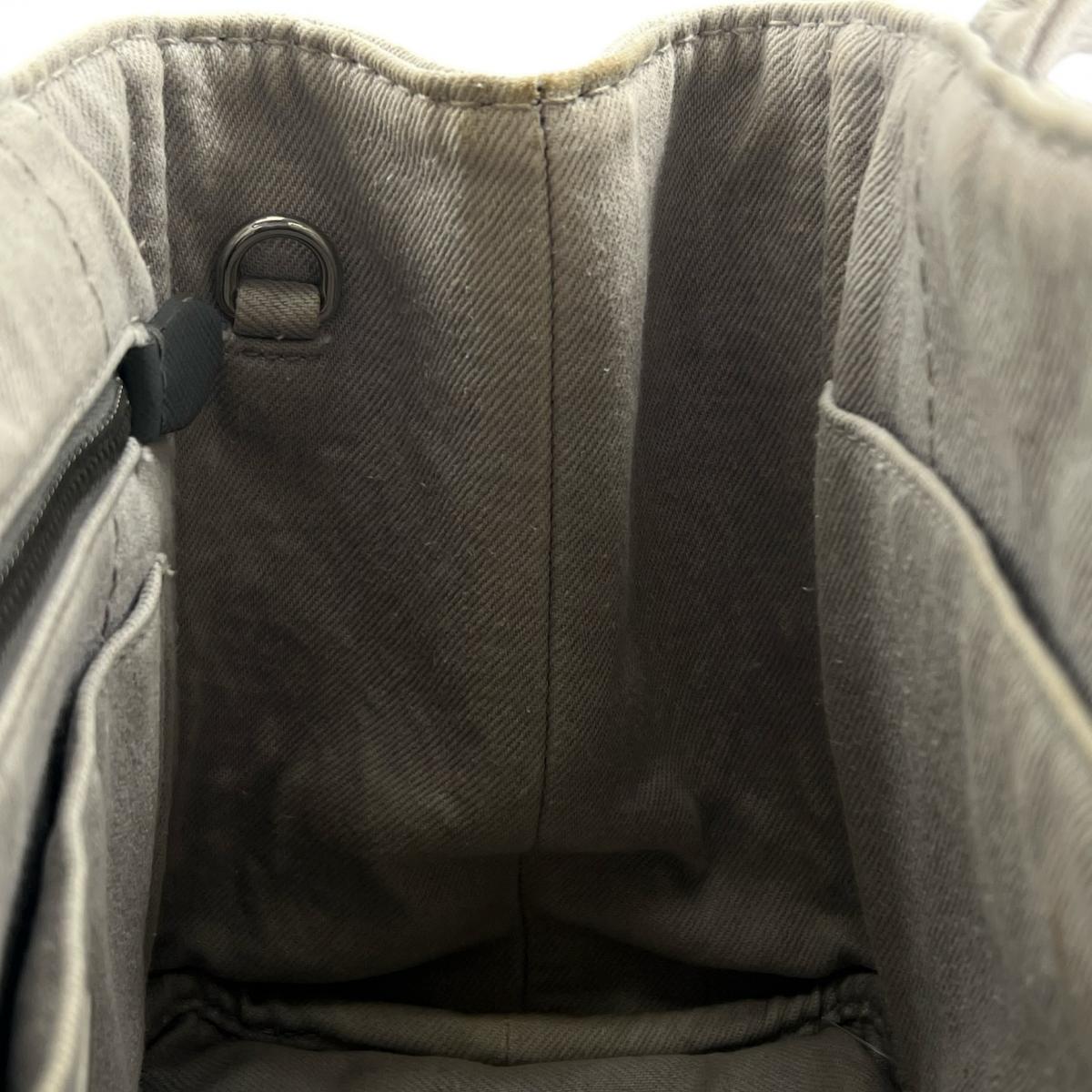 プラダ PRADA トートバッグ
 トートバッグ キャンバス カナパトート デニム 1BG439 ビアンコ 【SS】
 【中古】