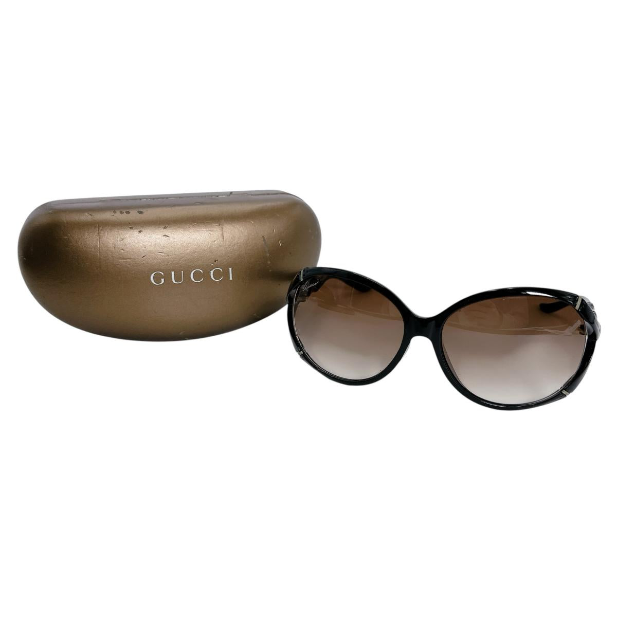 グッチ GUCCI サングラス
 サングラス 58 15 125 GG 3531/K/S D28JD プラスチック GG3531/K/S ブラック 【SS】
 【中古】