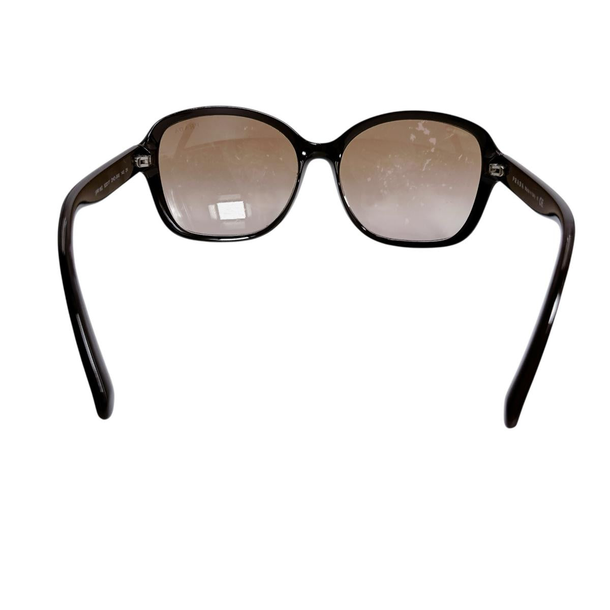 プラダ PRADA サングラス
 SPR18Q 140 2N 62□17 DHO-0A6 プラスチック ブラウン 【SS】
 【中古】