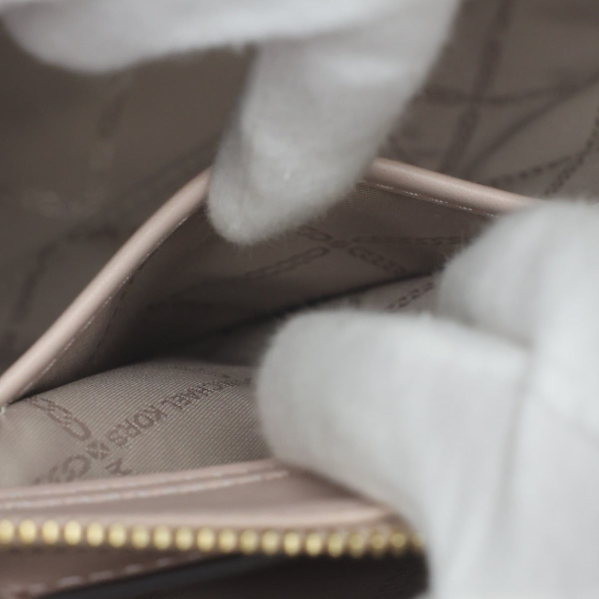 マイケルコース Michael Kors ハンドバッグ
 2WAYバッグ キルティング ショルダーバッグ レザー 30FIGUSS6L ピンクベージュ 【SS】
 【中古】