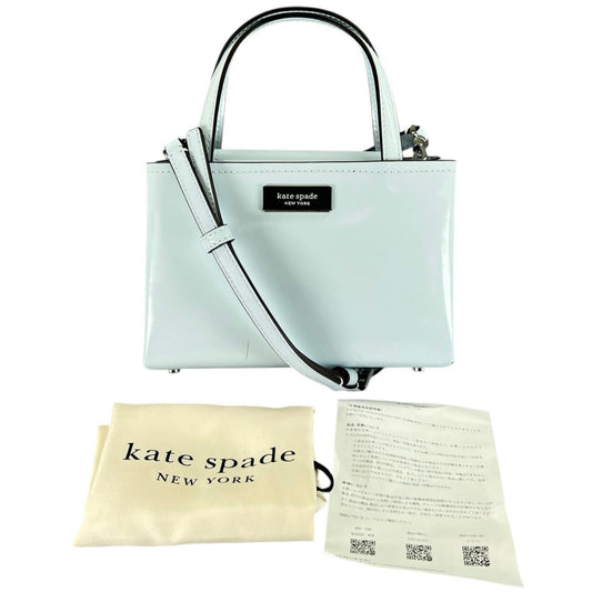 ケイトスペード Kate Spade ハンドバッグ
 2WAYバッグ サム アイコン ショルダーバッグ レザー KB1630084 水色 【SS】
 【中古】