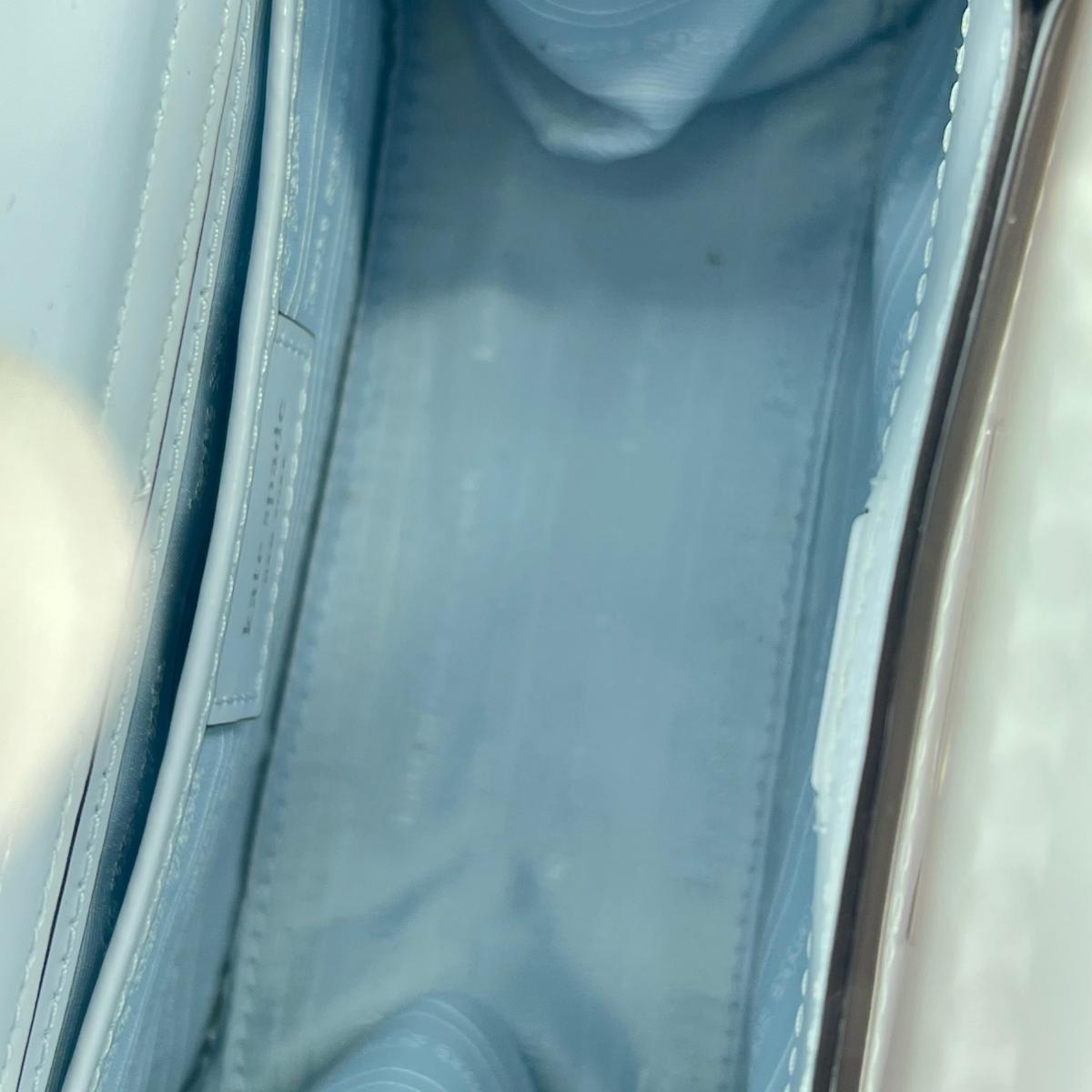 ケイトスペード Kate Spade ハンドバッグ
 2WAYバッグ サム アイコン ショルダーバッグ レザー KB1630084 水色 【SS】
 【中古】