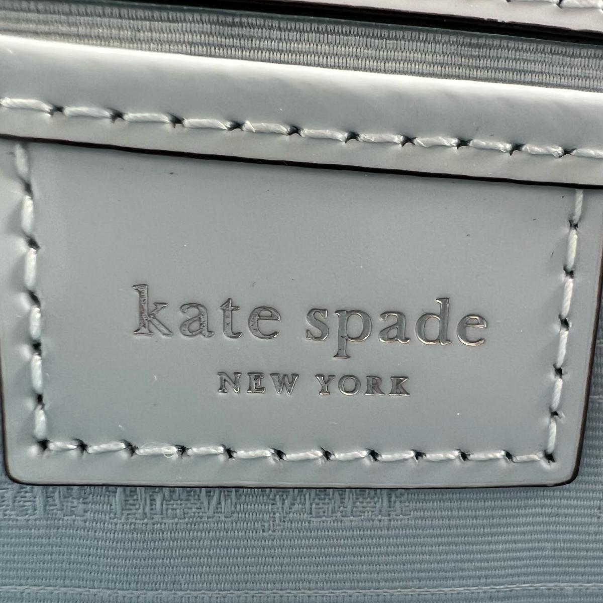 ケイトスペード Kate Spade ハンドバッグ
 2WAYバッグ サム アイコン ショルダーバッグ レザー KB1630084 水色 【SS】
 【中古】
