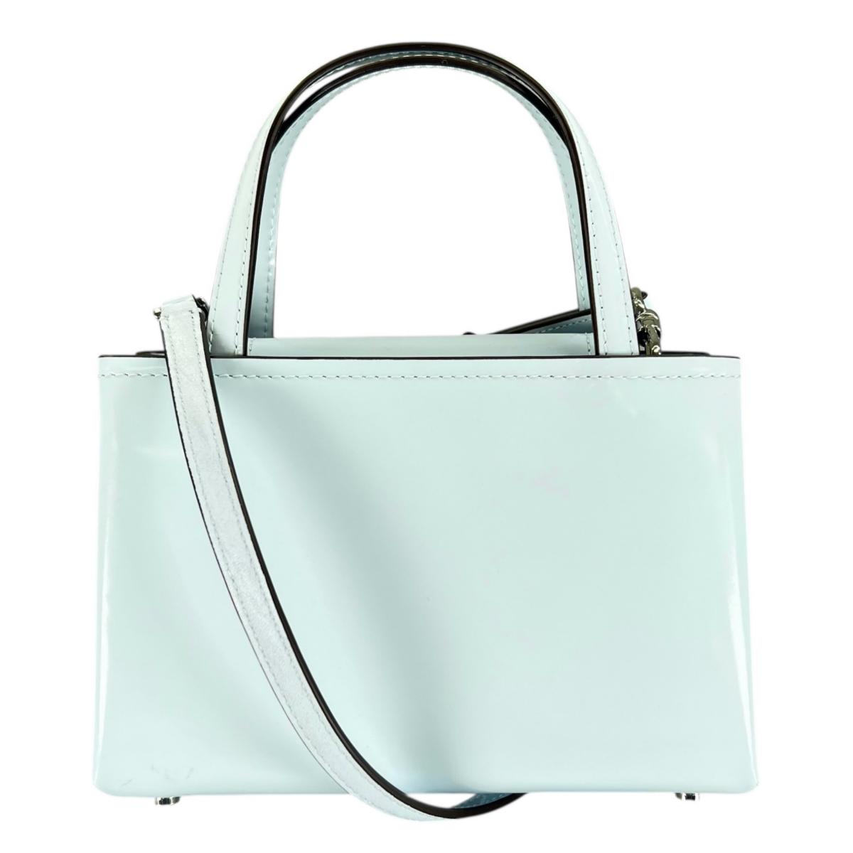 ケイトスペード Kate Spade ハンドバッグ
 2WAYバッグ サム アイコン ショルダーバッグ レザー KB1630084 水色 【SS】
 【中古】