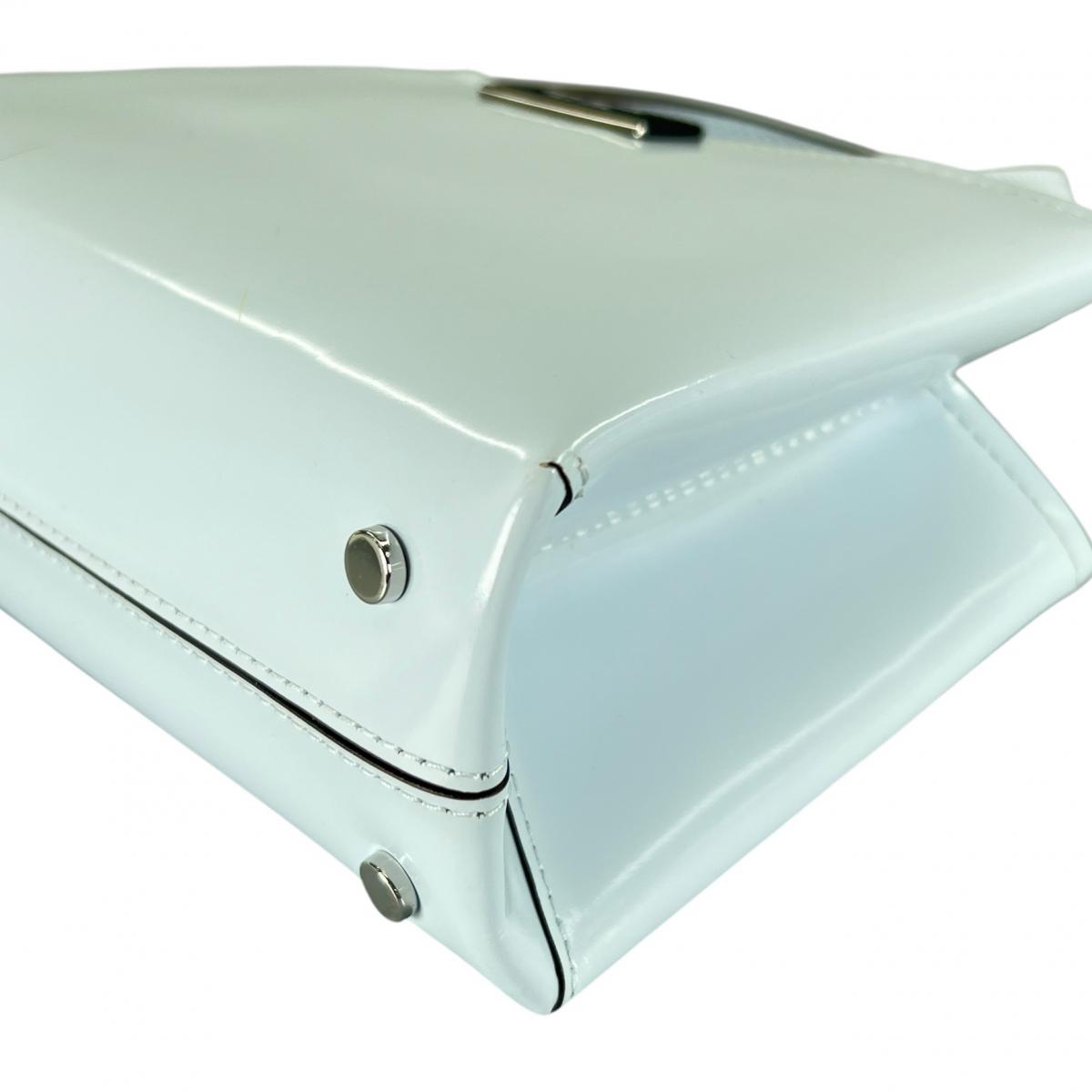 ケイトスペード Kate Spade ハンドバッグ
 2WAYバッグ サム アイコン ショルダーバッグ レザー KB1630084 水色 【SS】
 【中古】