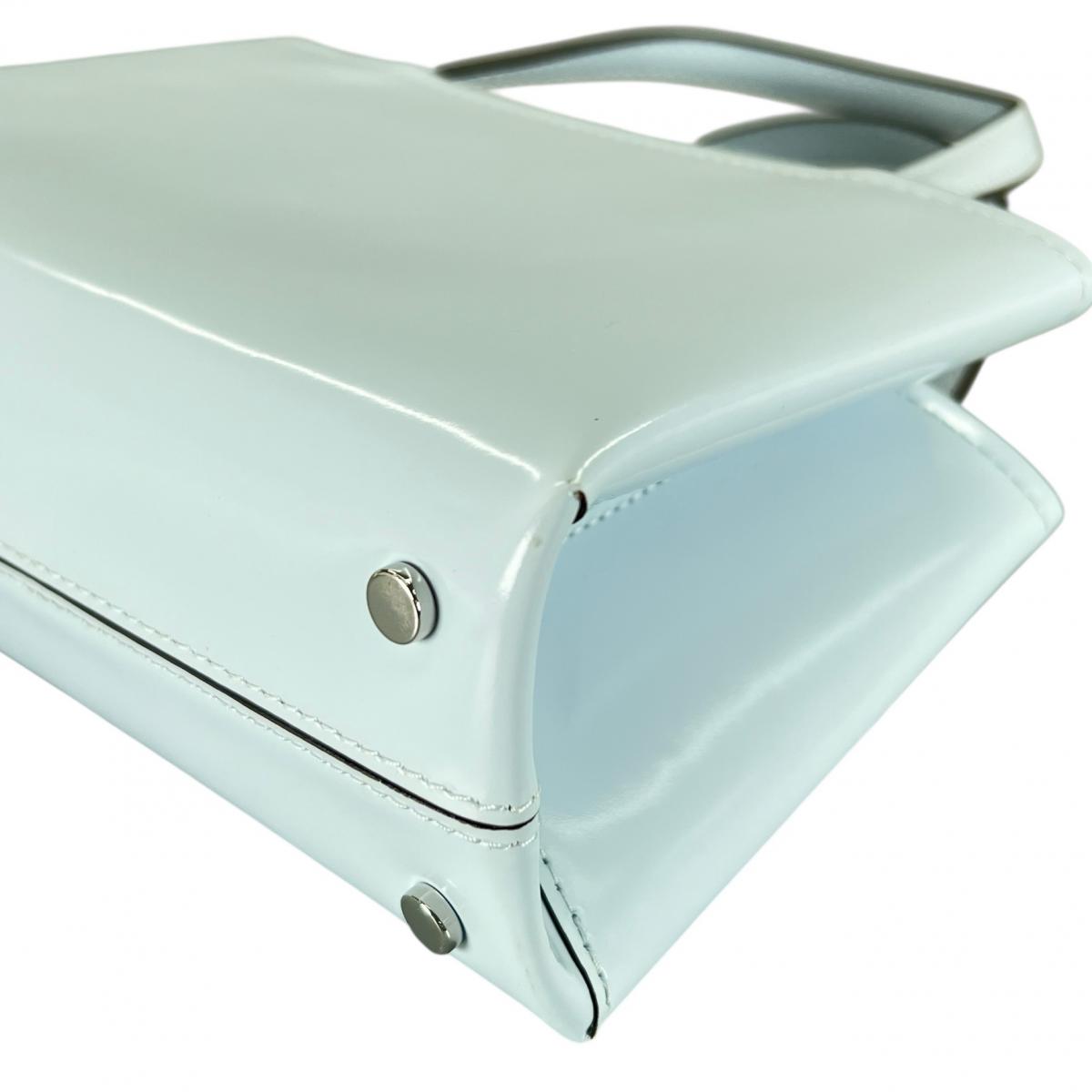 ケイトスペード Kate Spade ハンドバッグ
 2WAYバッグ サム アイコン ショルダーバッグ レザー KB1630084 水色 【SS】
 【中古】