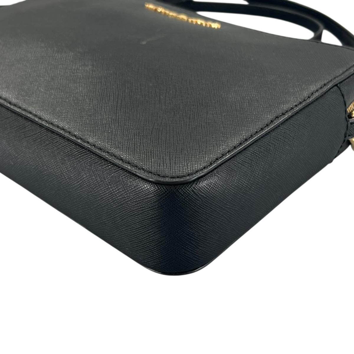 マイケルコース Michael Kors ショルダーバッグ
 チェーンバッグ サフィアーノ レザー PS-1808 ブラック 【SS】
 【中古】