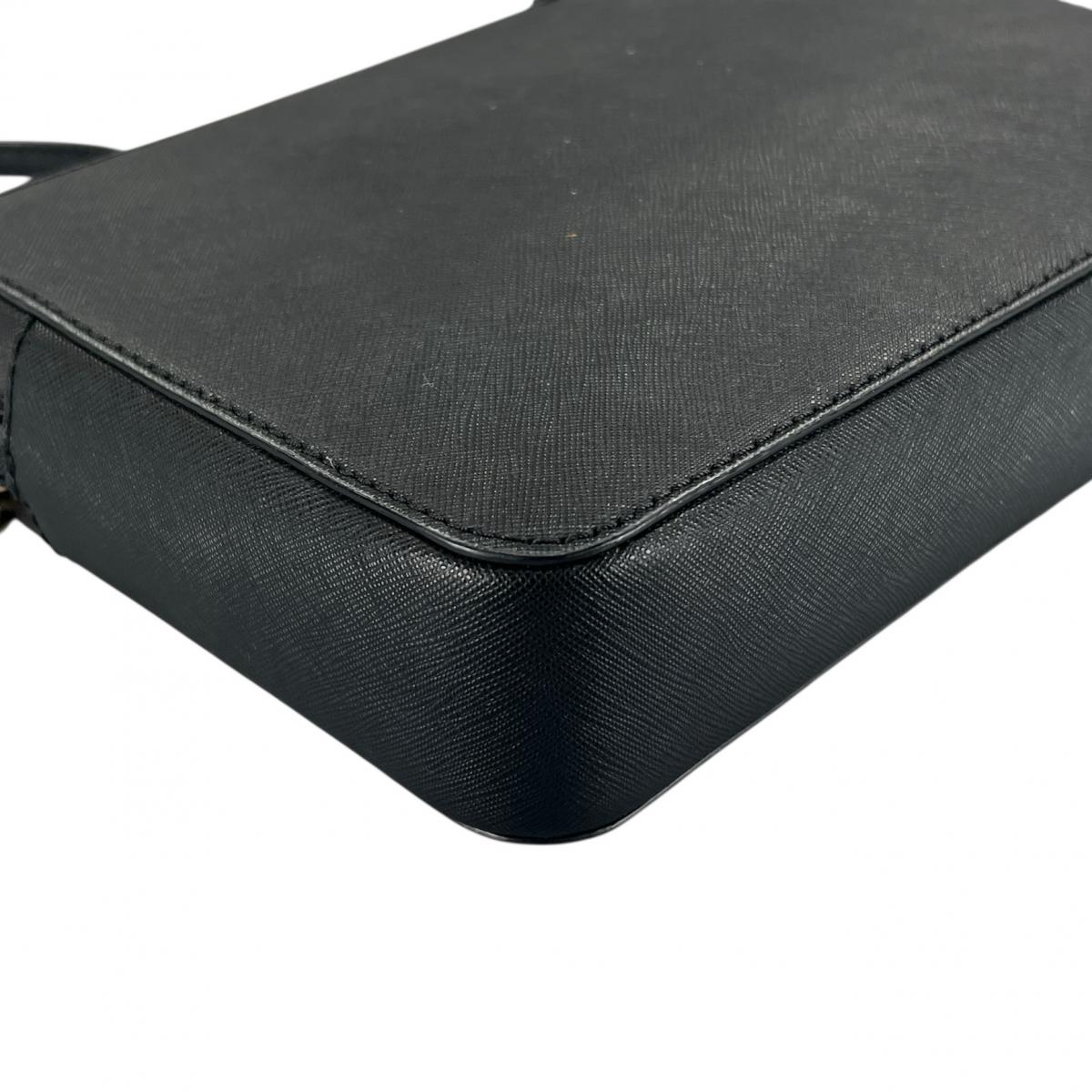 マイケルコース Michael Kors ショルダーバッグ
 チェーンバッグ サフィアーノ レザー PS-1808 ブラック 【SS】
 【中古】