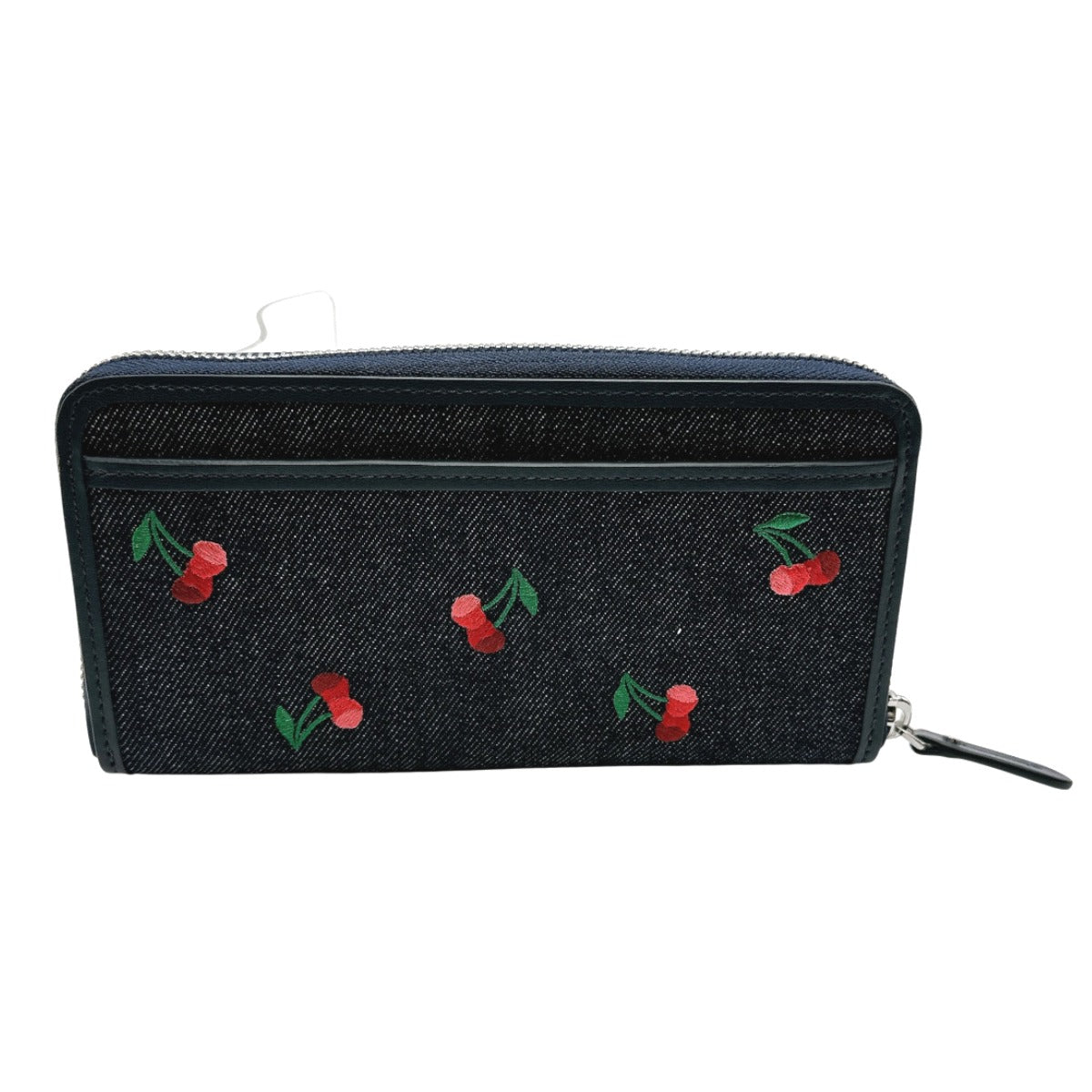 ケイトスペード Kate Spade 長財布
 ラウンドファスナー エラ ジップ アラウンド デニム K6151 ブルーマルチ 【SS】
 【中古】