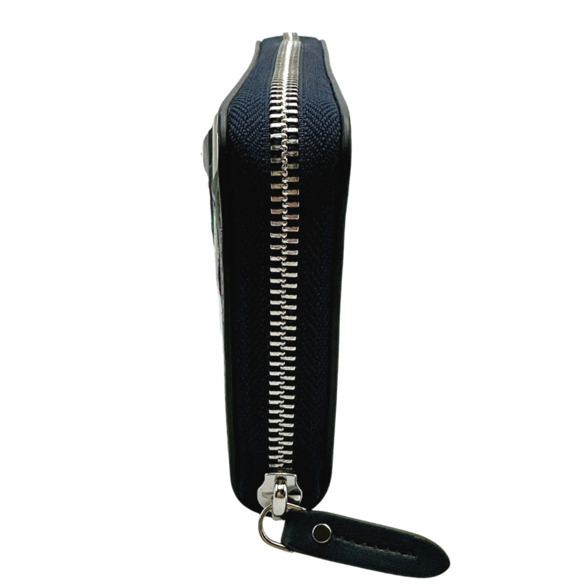 ケイトスペード Kate Spade 長財布
 ラウンドファスナー エラ ジップ アラウンド デニム K6151 ブルーマルチ 【SS】
 【中古】