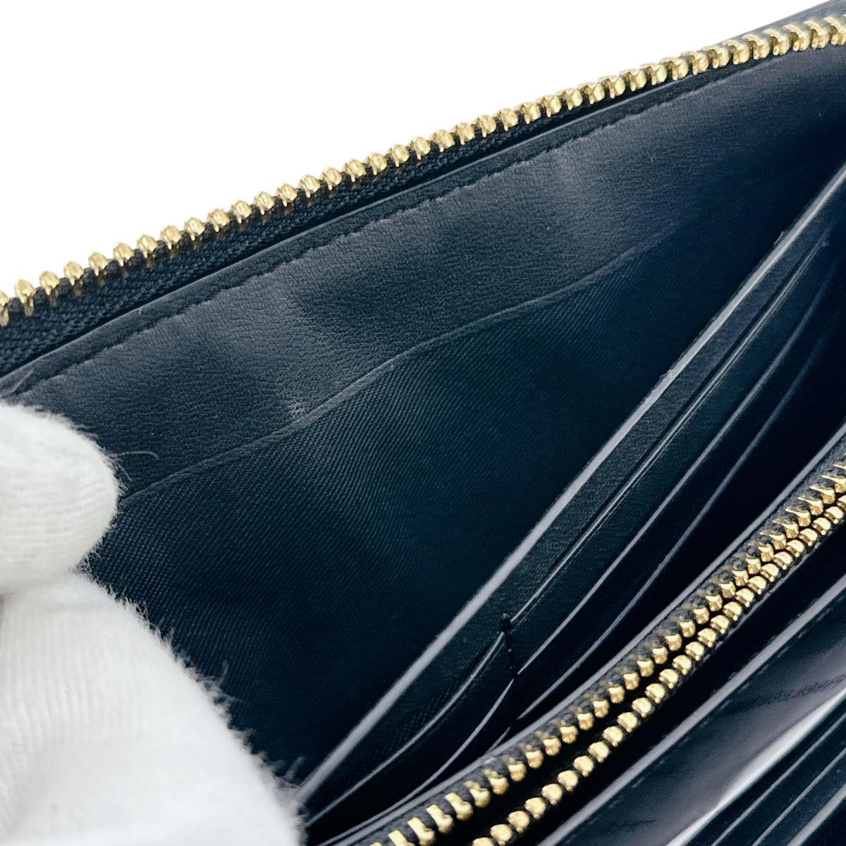 コーチ COACH 長財布
 長財布 シグネチャー ロングジップ アラウンド キャンバス C4452 カーキ×ブラック 【SS】
 【中古】