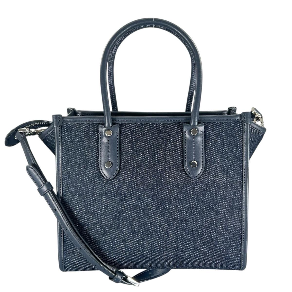 ケイトスペード Kate Spade ハンドバッグ
 2WAYバッグ さくらんぼ エラ スモール トート デニム K6080 ネイビー 【SS】
 【中古】