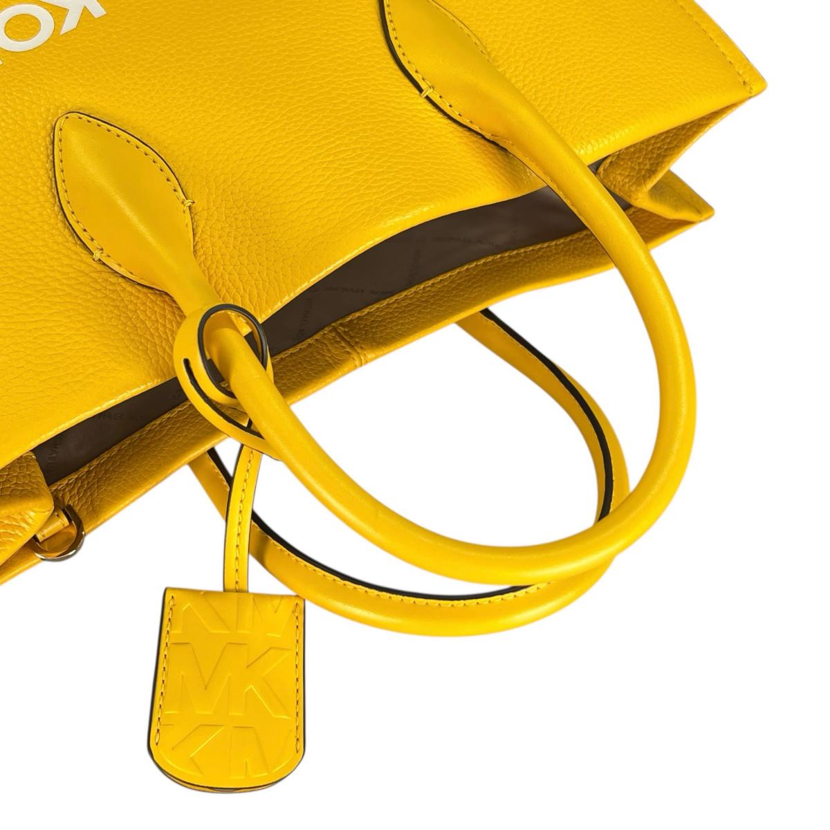 マイケルコース Michael Kors ハンドバッグ
 2WAYバッグ ショルダーバッグ 牛革 イエロー 【SS】
 【中古】